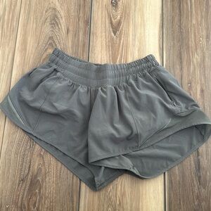 Army green Lululemon shorts